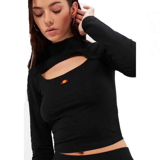 Ellesse Γυναικεία μακρυνάνικη μπλούζα Leilah LS Crop T-Shirt